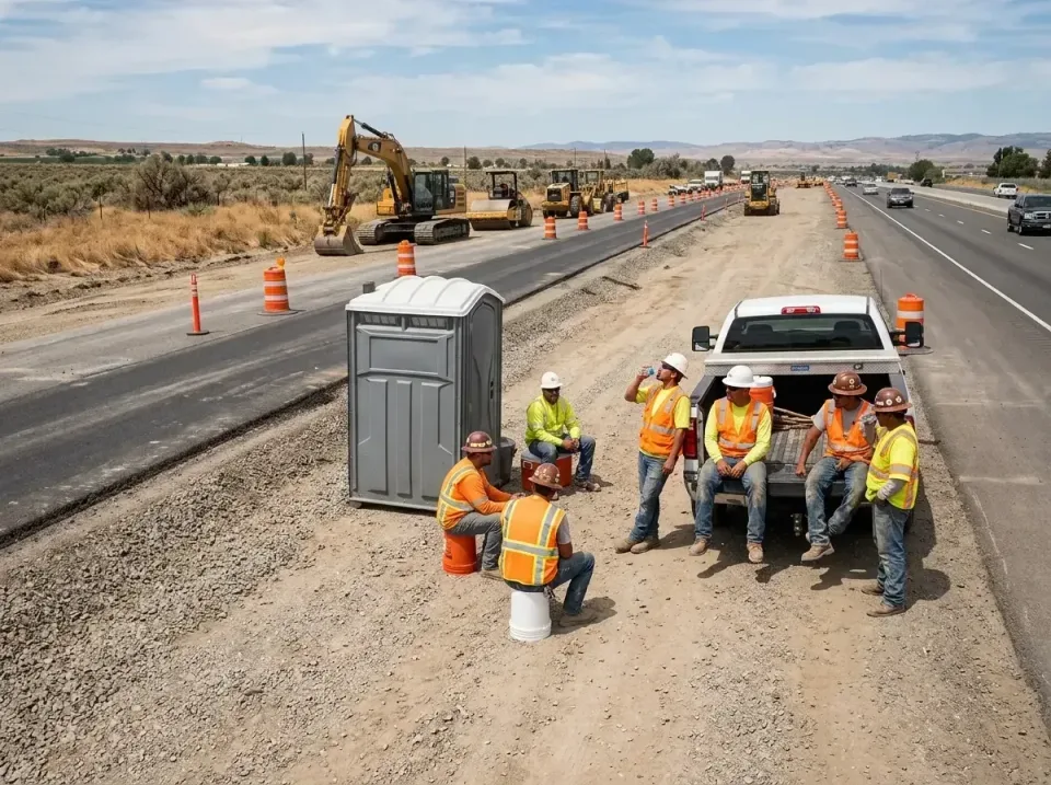 highway-road-construction-crew-007 — frequently asked questions, Porta Potty and Restroom Rentals in Williamsburg, OH